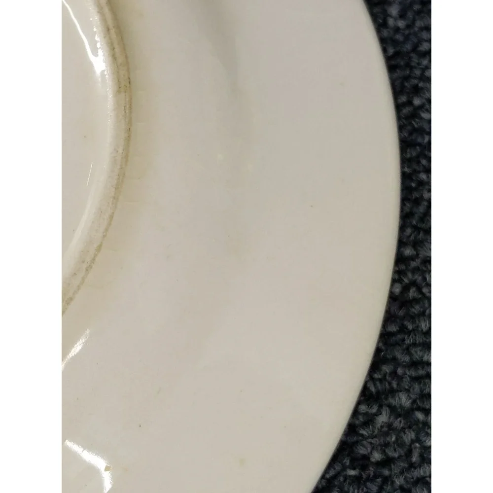 Pier 1 Mirandela Salad Plates 9in Yellow Blue Hand Painted Portugal Set of 2‎